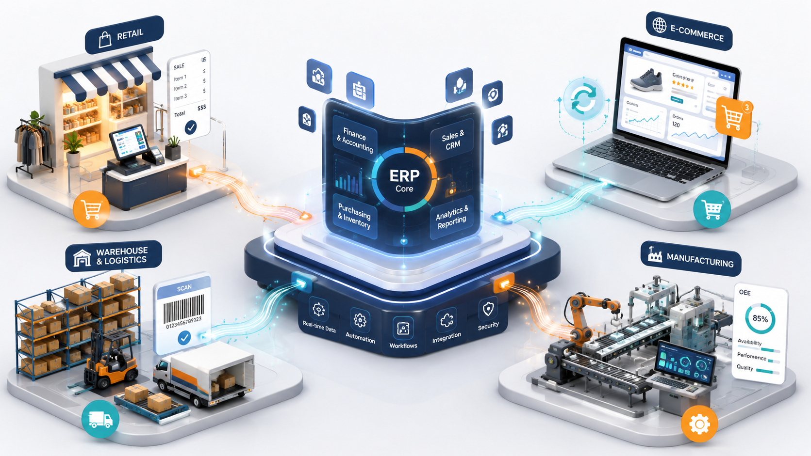 ERP Sistemlerinde Verimliliği Artırmanın 4 Etkili Yolu